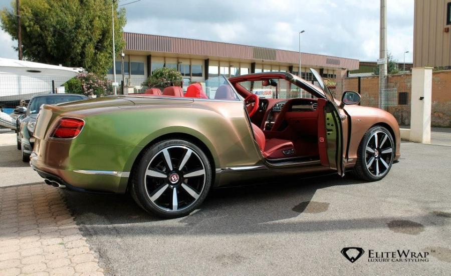  Bentley Continental GTC V8S by Elite Wrap 2014 года  (фото 4 из 7)